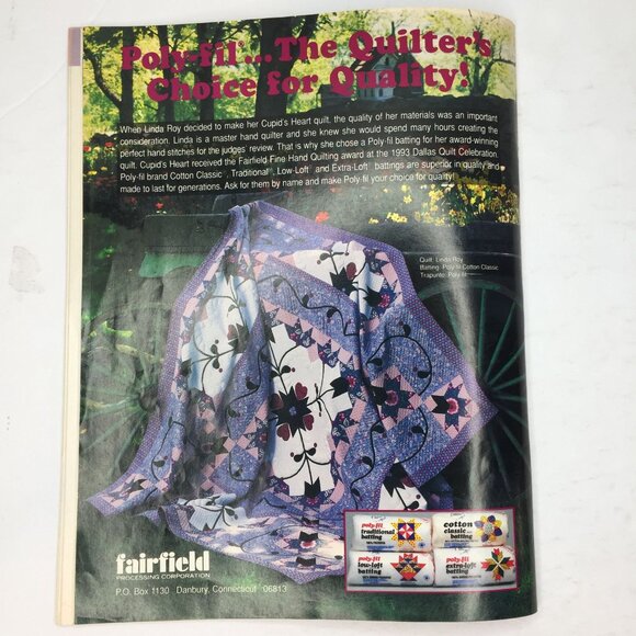 Vintage Quiltmaker Magazine No 36 March/April 1994 Quilt Patterns Designs Ideas - Picture 9 of 10